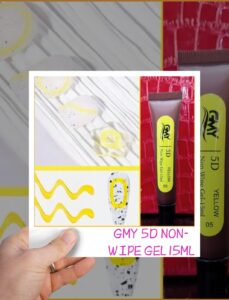 gmy 50 non wipe gel 15ml 21 aed each