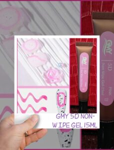 gmy 50 non wipe gel 15ml 21 aed each