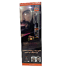 argan speed beard & mustache shampoo color for men blackdye