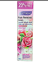 lafresh hair removal cream with rose
