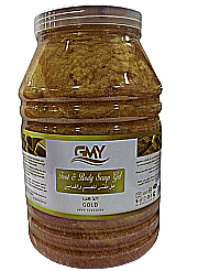 gmy foot& body scrub gel gold