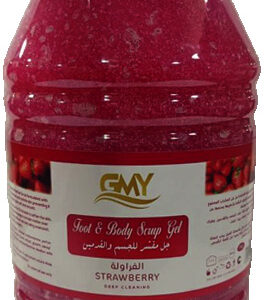 gmy foot&body scrub gel strawberry