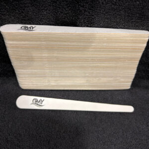 gmy nail file white with shape (50 pcs /pck)