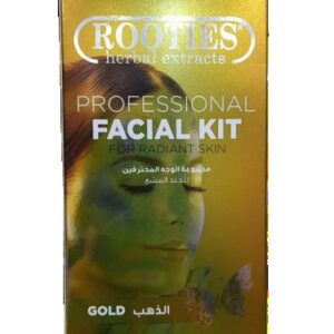 rooties facial kit 4 in 1 pack gold