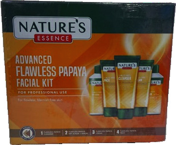 nature's facial kit papaya 4 in 1 pack